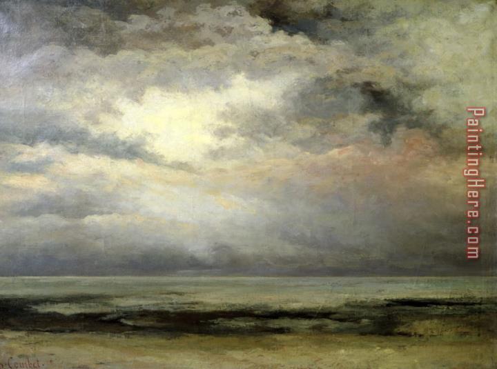 Gustave Courbet Immensity